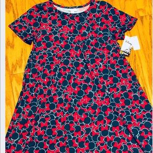 Lularoe Carly Disney Minnie Small